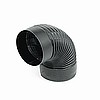 8" Snap-lock Elbow: 90 Degree - Non-Adjustable
